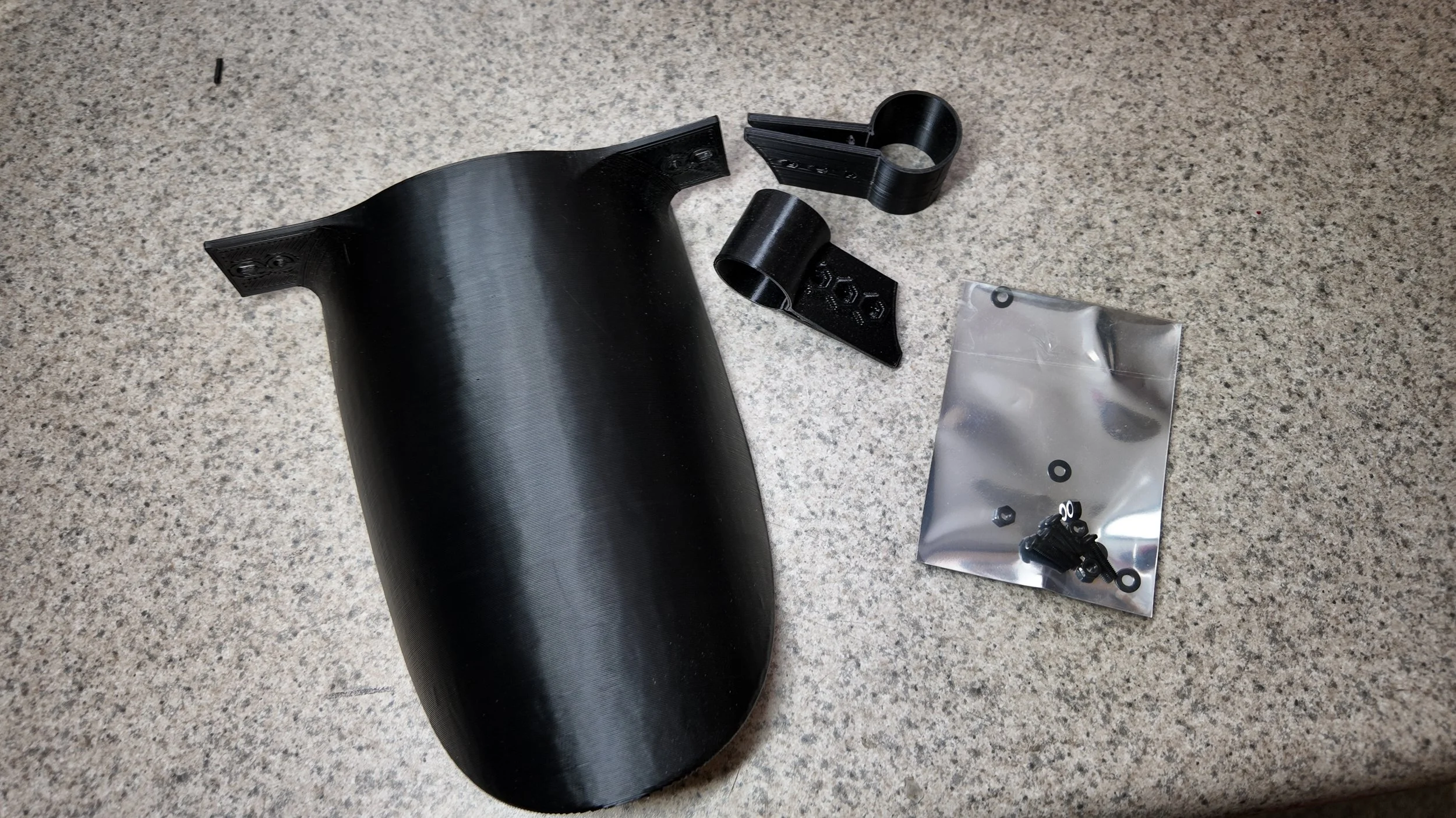 Razor Rear Fender For Stock Swing Arm — Electric Moto Family -EMF